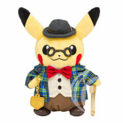 Pokemon Center Original Plush Doll Gentleman Pikachu